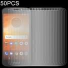 50 PCS 0.26mm 9H 2.5D Tempered Glass Film for Motorola Moto E5